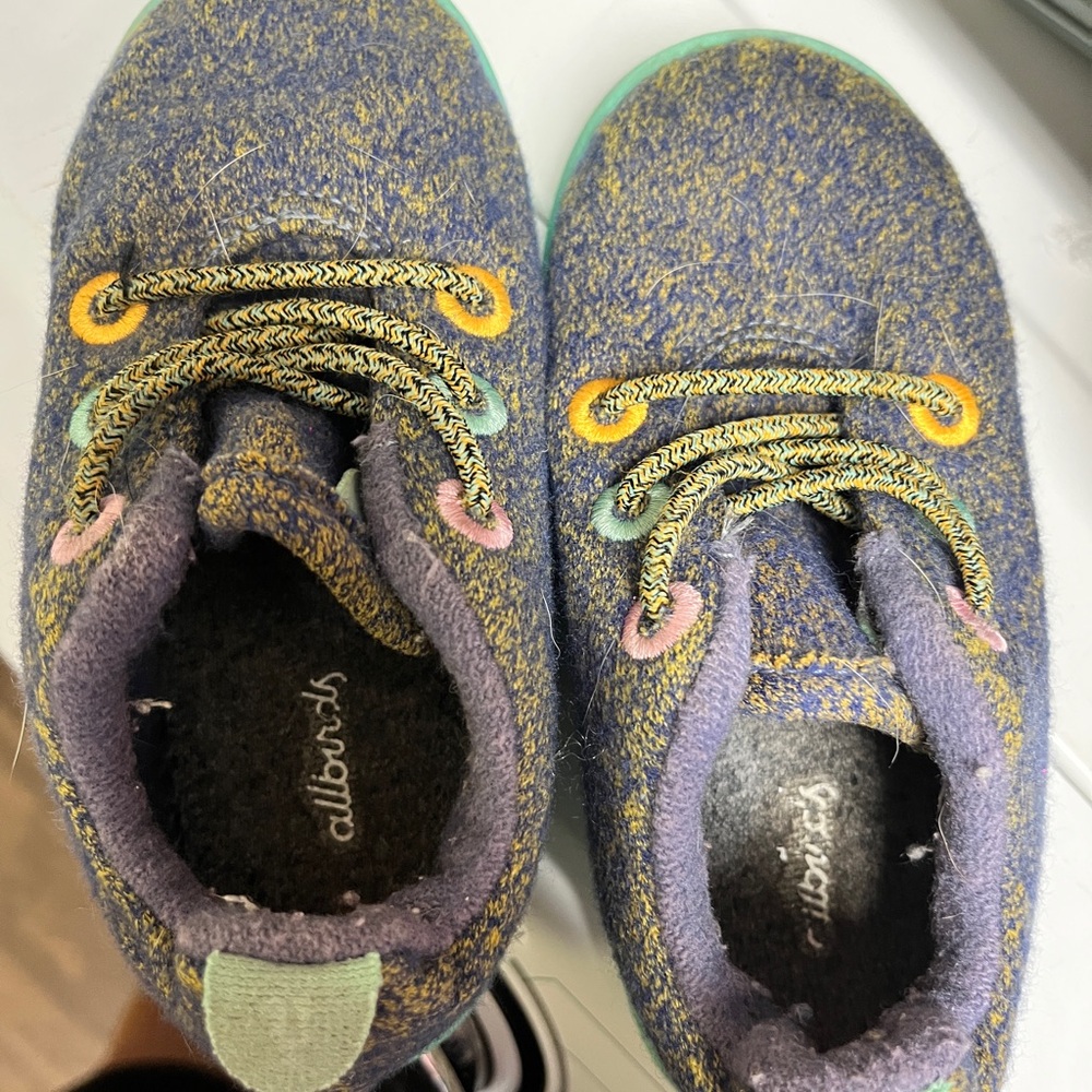 EUC Allbirds Wool Smallbirds Lounger Shoes Toddler T8